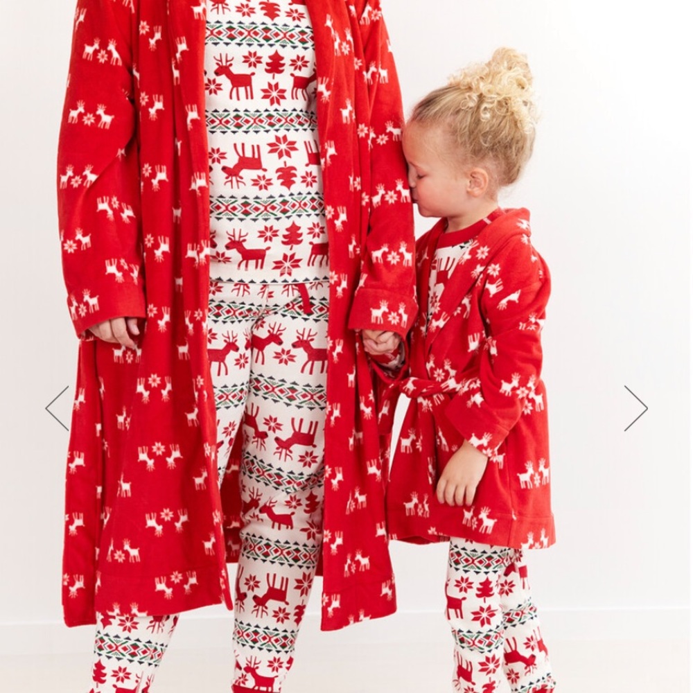 Hanna Andersson microfleece robe